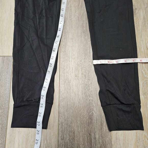 Halara Softly Zero Drawstring Full Length Jogger Black Women's Medium Petite - Picture 6 of 7